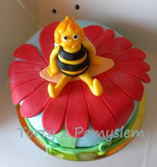 Pszczółka Maja dla Mai #tort #Maja #krakow