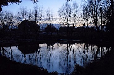 staw o zmierzchu #staw #wies #natura