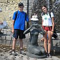 Gogolin - fontanna - Ania , Adam i ...