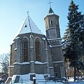 Kościół Ewangelicko-Augsburski(Luterański). #lubań #kościół #zima #BudowleSakralne