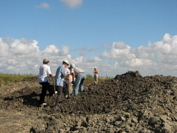 Wykopaliska archeologiczne Ciepłe 2008