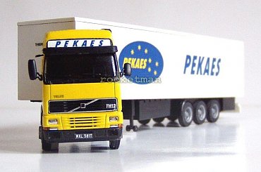 VOLVO FH12 PEKAES w skali 1:87 #VOLVOFH12PEKAESNaczepa