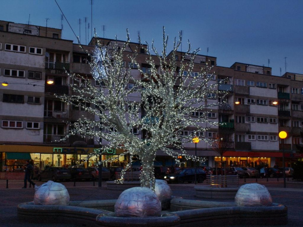 Dekoracje bożonarodzeniowe we Wrocławiu #noc #Wrocław #święta #BożeNarodzenie