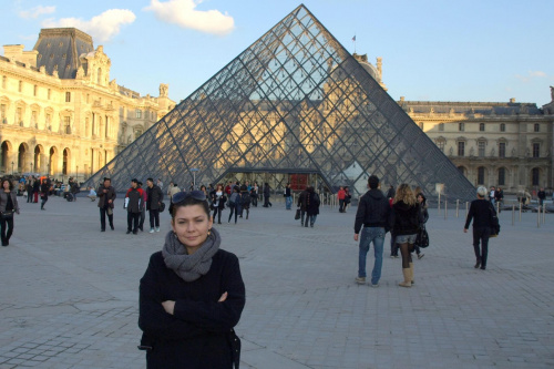 Musee de Louvre po naszemu Luwr :)