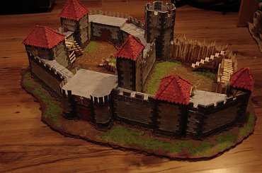 #LordOfTheRings #WładcaPierścieni #GryStrategiczneWŚródziemiu #lotr #zamek #makieta