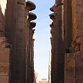 Karnak -największa na świecie świątynia podtrzymywana przez kolumny o wys. 23 m - światynia Amona-Re #Egipt #egzotyczne #Kair #Karnak #Luksor