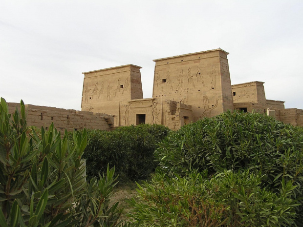 Asuan, światynia Izydy na wyspie Philae (III w. p.n.e.) #Egipt #Nubia #zwiedzanie #egzotyczne #Asuan