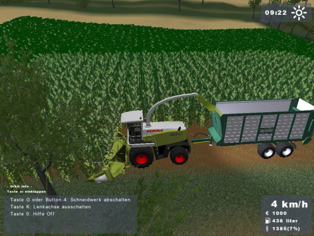 Claas Jaguar 870 #ClaasJaguar870 #Claas #LandwirtschaftsSimulator2008 #Landwirtschafts #Simulator