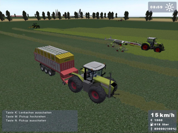 Claas Xerion #ClaasXerion #Claas #LandwirtschaftsSimulator2008 #Landwirtschafts #Simulator