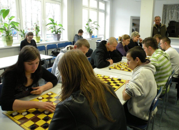 Turniej województwa kujawsko-pomorskiego szkół specjalnych Liga Warcabowa - Wiosna 2011. SOSW Toruń, dn. 24.03.2011r.