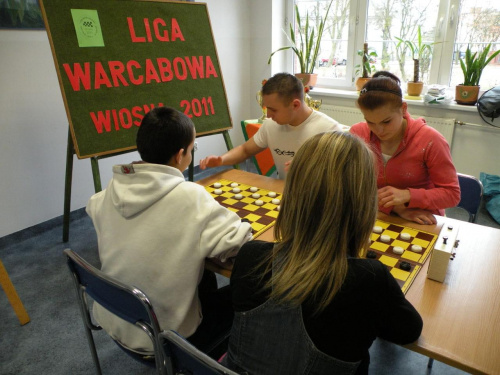 Turniej województwa kujawsko-pomorskiego szkół specjalnych Liga Warcabowa - Wiosna 2011. SOSW Toruń, dn. 24.03.2011r.