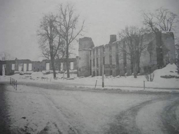 Pałac Dohnów - stan z 1965 roku