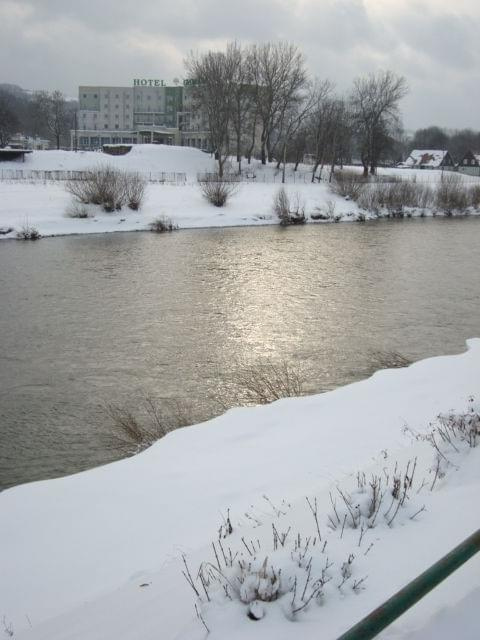 #zima #śnieg #woda #rzeka