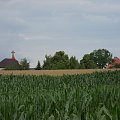 Foto: R.Kaczmarek - Sokolniki Wielkie; widok od strony wsi Czyściec. #architektura #GminaKaźmierz #PowiatSzamotulski #przyroda #rolnictwo #SokolnikiWielkie #wieś #widoki