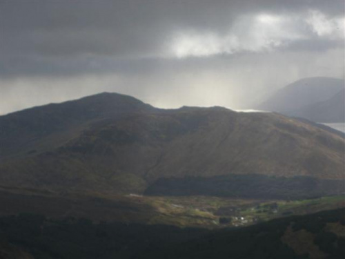 Zejście z Ben Nevis